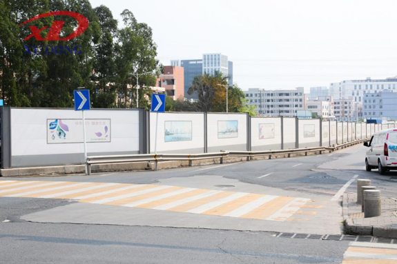 規(guī)范使用工程圍擋，筑好城市“安全墻”
